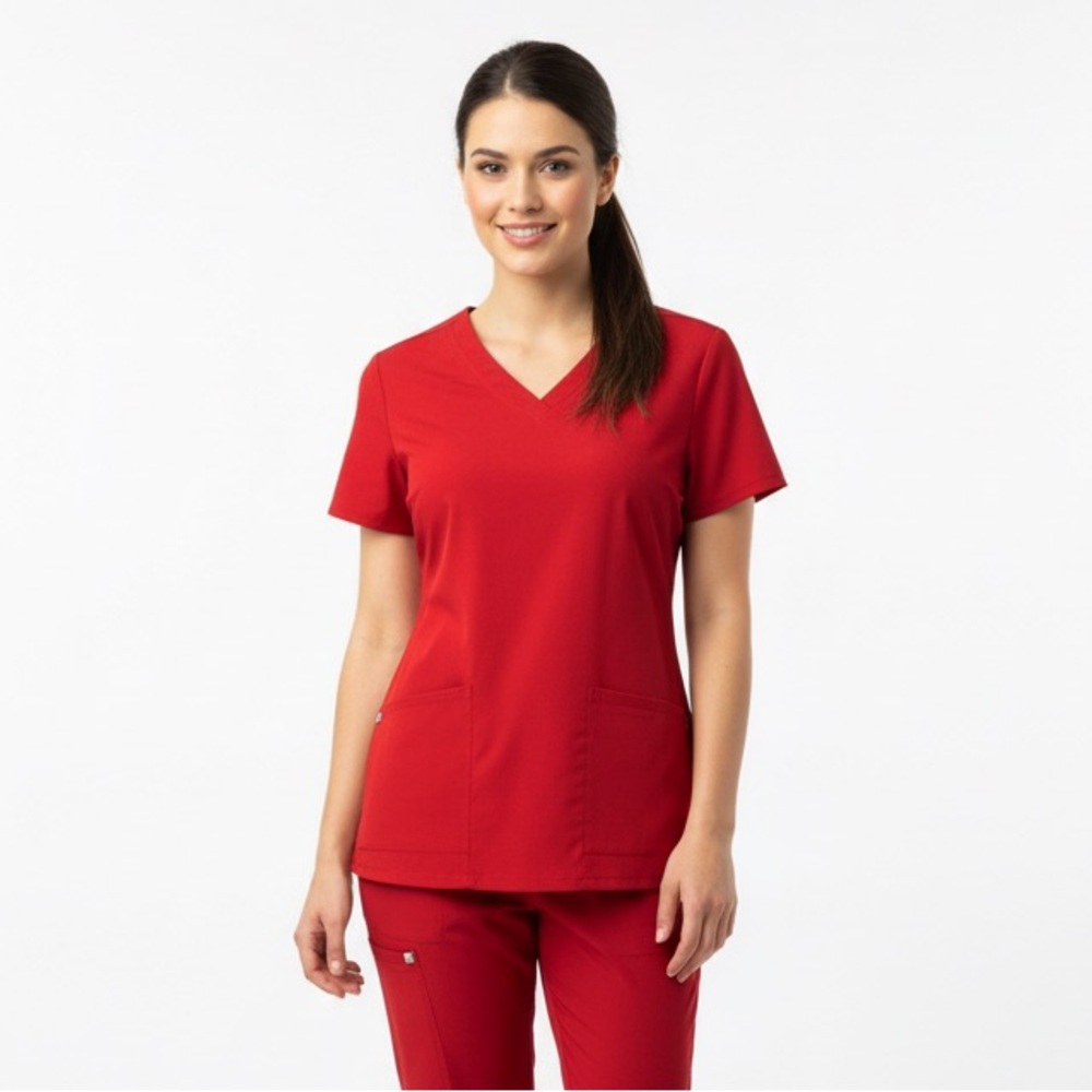 HeartSoul Women's V-Neck Scrub Tops